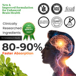 Health Veda Organics Brain Booster Capsule - 60 Capsules