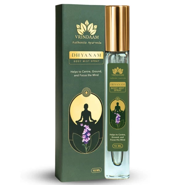 Vrindaam Dhyanam Body Mist Spray - 10ml