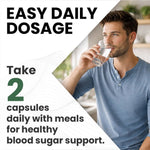 Raskam Diabetic Capsule Support Advanced Blood Sugar Support | FSSAI approved Diabetes Care Formula with modern scientific validation Berberine, Cinnamon, Fenugreek, Green Tea to Maintain Healthy Blood Sugar Levels - 60 Veg Capsule