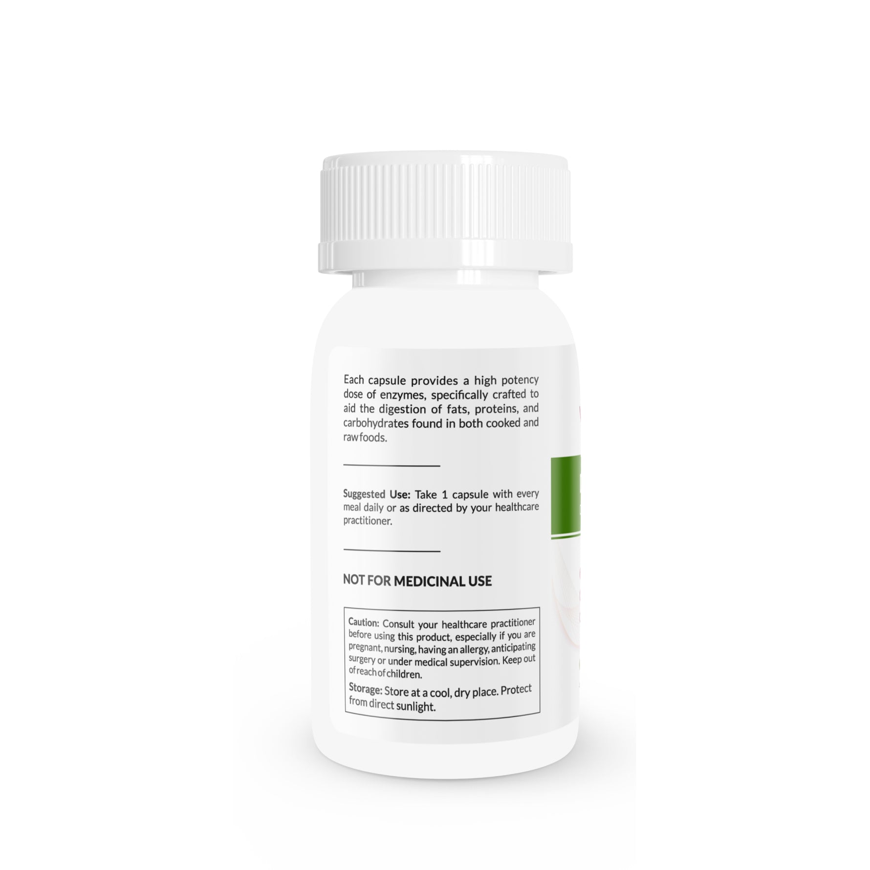 Vitaone Digestive Enzyme Capsules (90s) | Broad-Spectrum Formula for Digestion, Bloating Relief & Nutrient Absorption