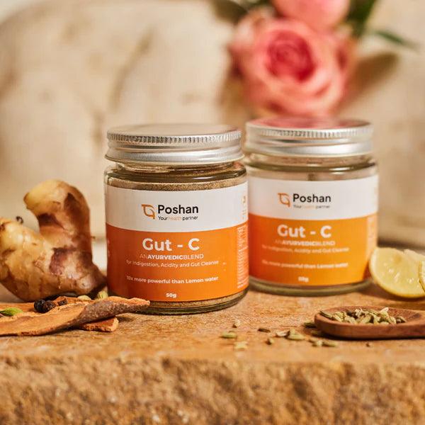 Poshan Gut-C Power | Ayurvedic gut health formula- 50g