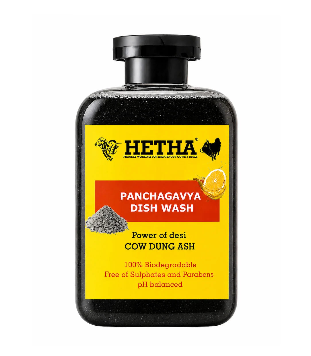 Hetha Panchagavya Dish Wash Liquid Soap - 1000ml