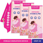 MildCares Disposable Stand & Pee Female Urination Device for Women