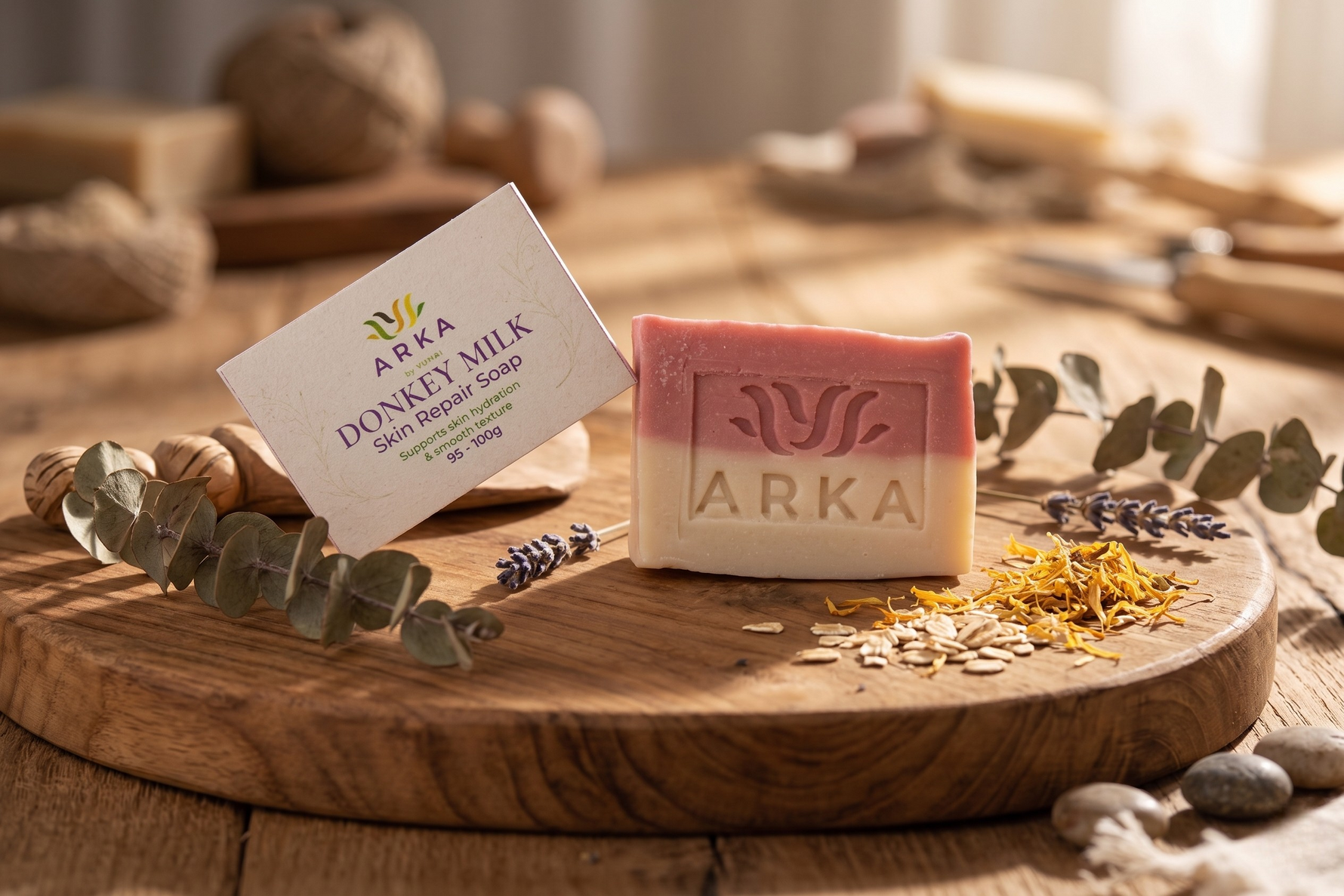 ARKA Donkey Milk Family Pack (4 Soaps)