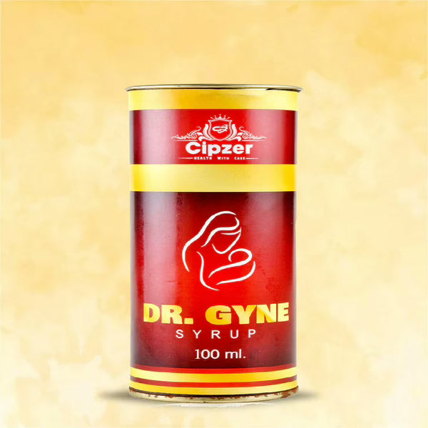 Cipzer Dr. Gyne Syrup - 100ml | Herbal Uterine Tonic for Women’s Health, Menstrual & Hormonal Balance