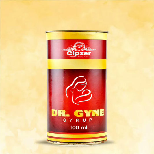 Cipzer Dr. Gyne Syrup - 100ml | Herbal Uterine Tonic for Women’s Health, Menstrual & Hormonal Balance