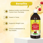 Dr. Patkar's Apple Cider Vinegar Stevia with the Mother (500ml Each)