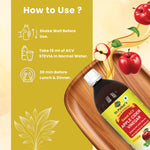 Dr. Patkar's Apple Cider Vinegar Stevia with the Mother (500ml Each)