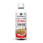 Dr. Patkar's Naturally Brewed White Vinegar for Salad Cooking Cleaning Purpose Flavoursome & Nutritious (200ml) Pack of 3