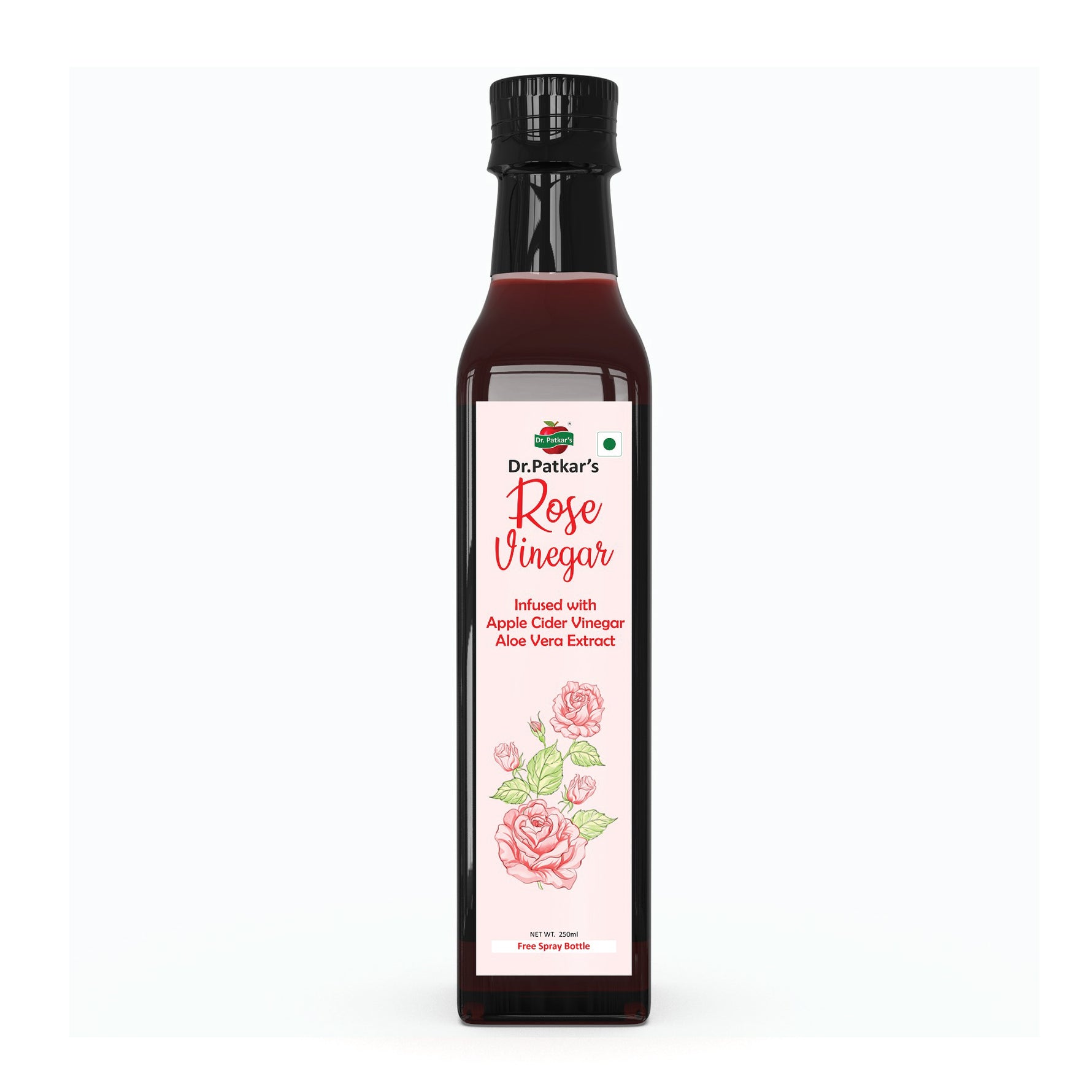 Dr. Patkar's Rose Vinegar with ACV & Aloevera Extract - 250ml