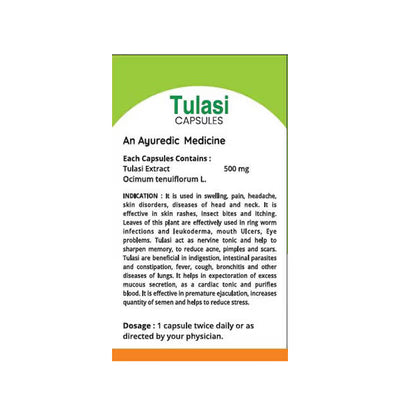 Garveish Tulasi Capsules - 30 Capsules