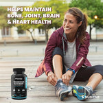 NutritJet High Absorption Magnesium Glycinate Capsules 550mg - 120 Capsules