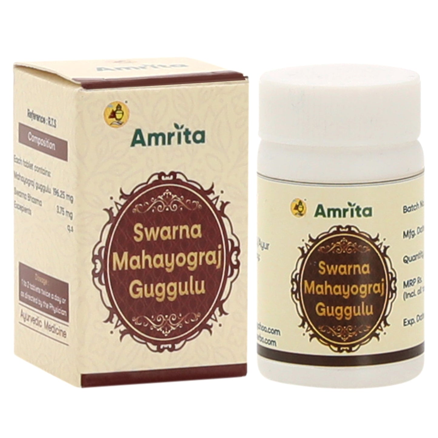 Amrita Swarna Mahayograj Guggul Tablet