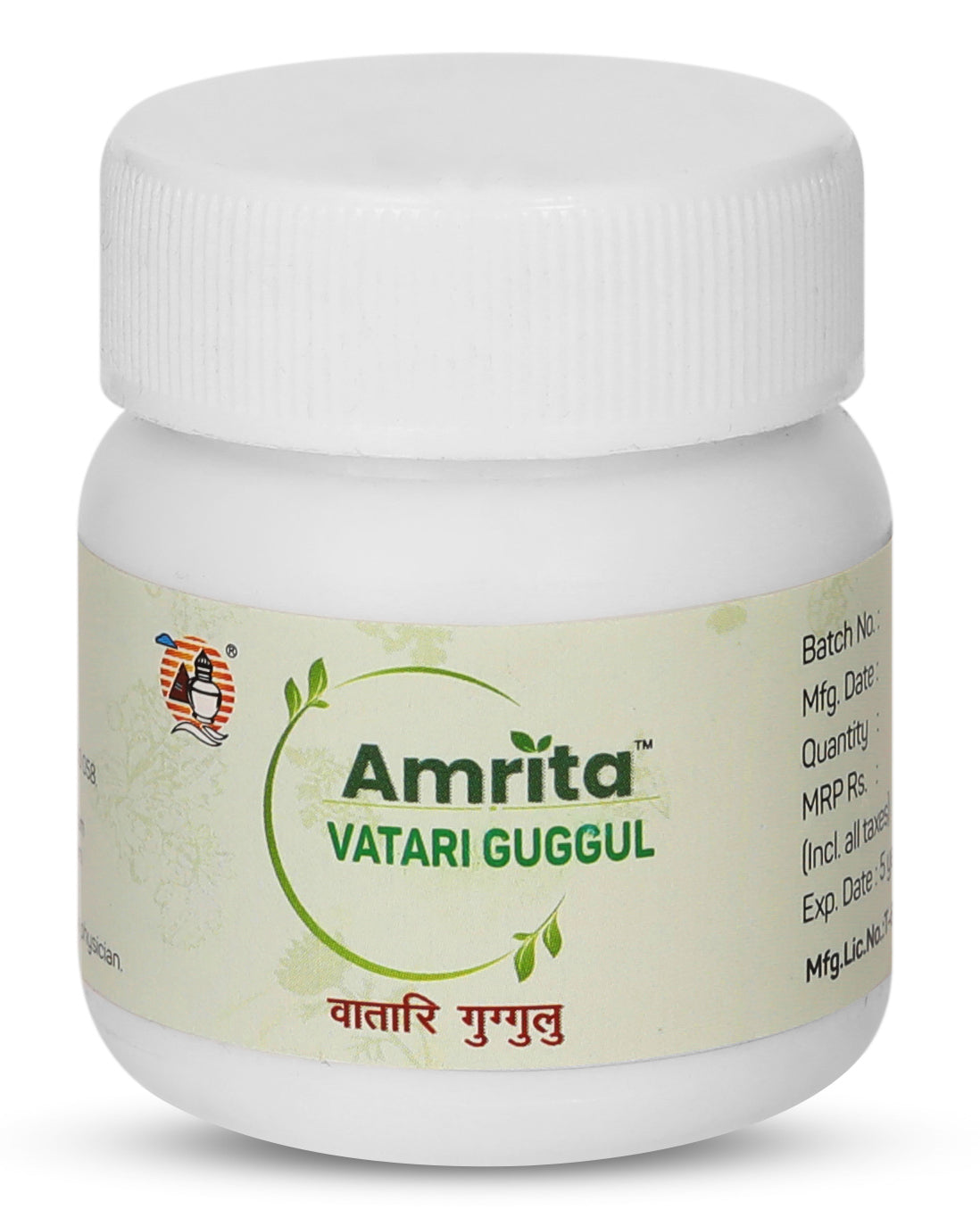 Amrita Vatari Guggul (60 Each) Bottle