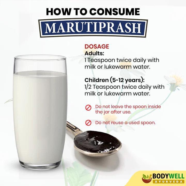 Bodywell Ayurveda Marutiprash With Gold, Shilajit, Saffron - 500gm Prash