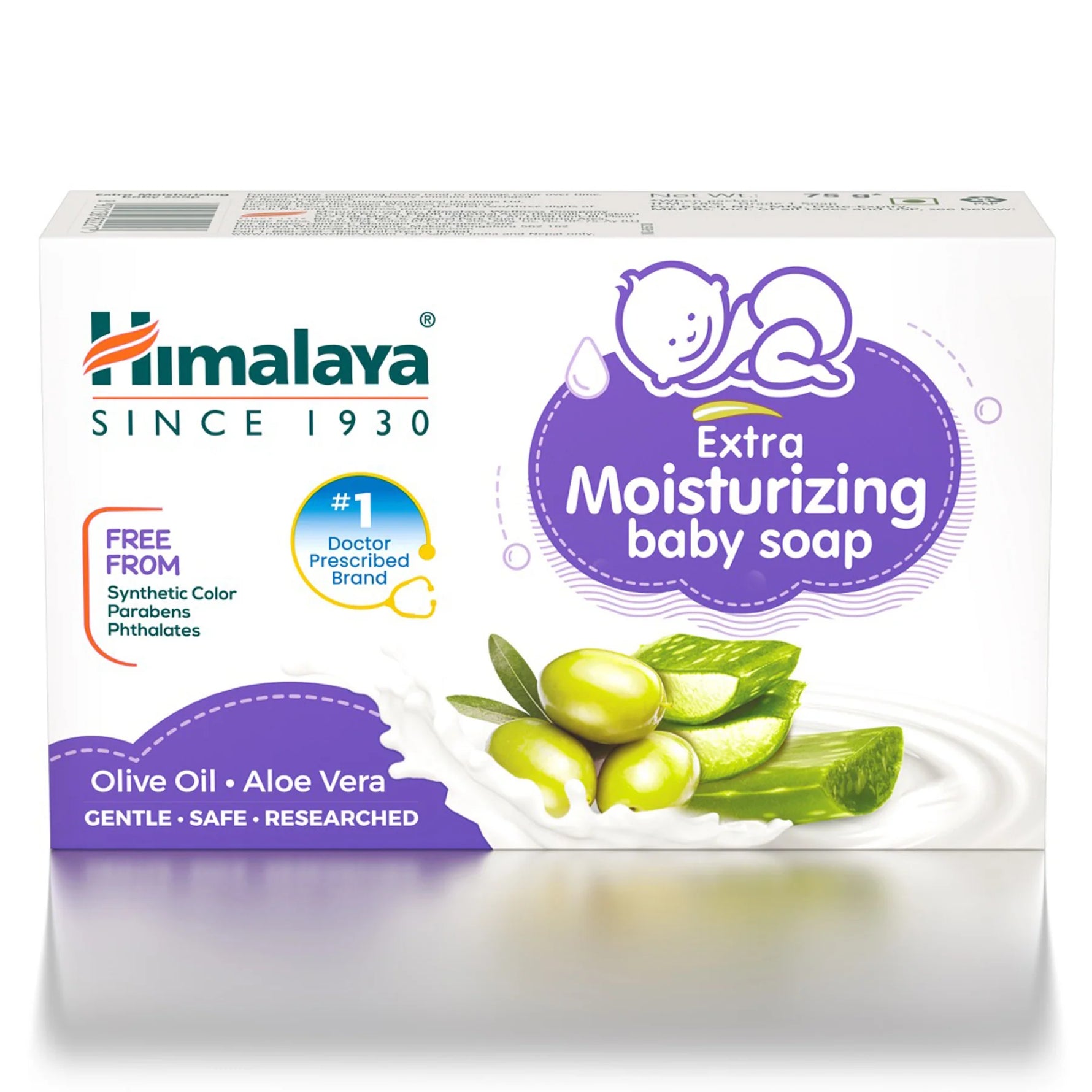 Himalaya Extra Moisturizing Baby Soap - 125gm