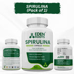 Eden Roots Spirulina Capsule - 60 Capsules