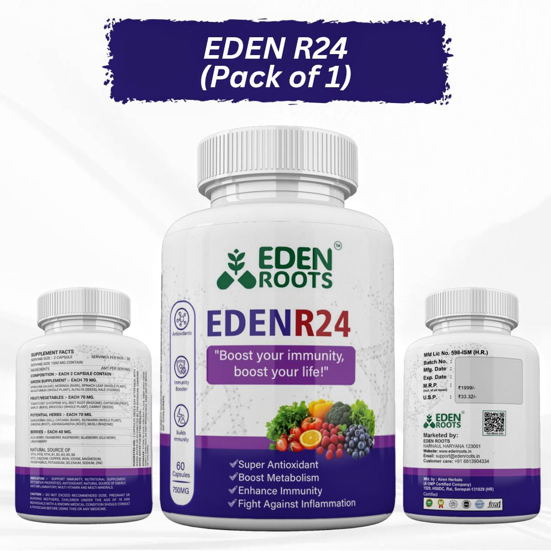 Eden Roots Eden R24 Capsule - 60 Capsules