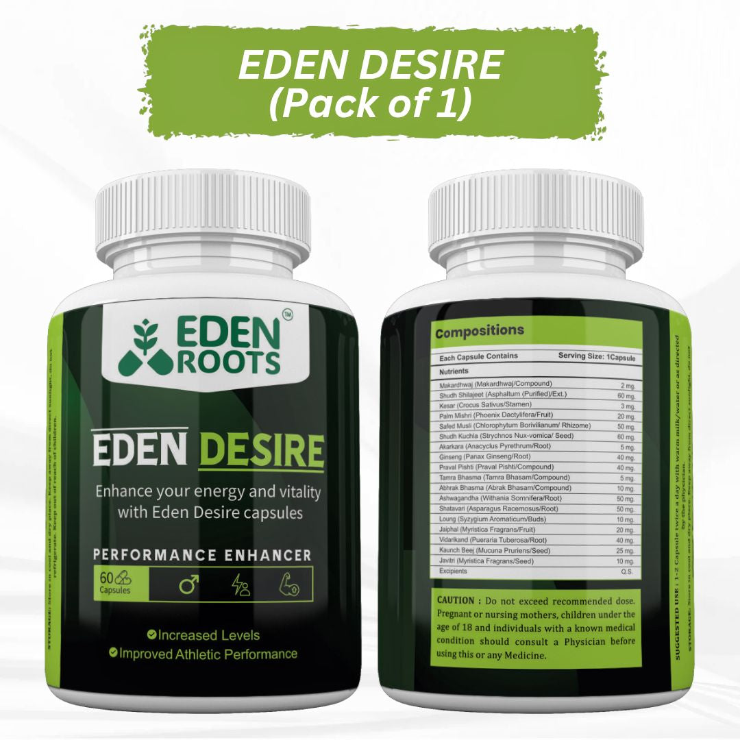 Eden Roots Eden Desire Capsule - 60 Capsules