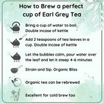 Radhikas Fine Teas Stress Buster Earl Grey Tea - 100gm