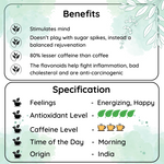 Radhikas Fine Teas Stress Buster English Breakfast Chai - Relax, Energize & Improve Mood - 100gm