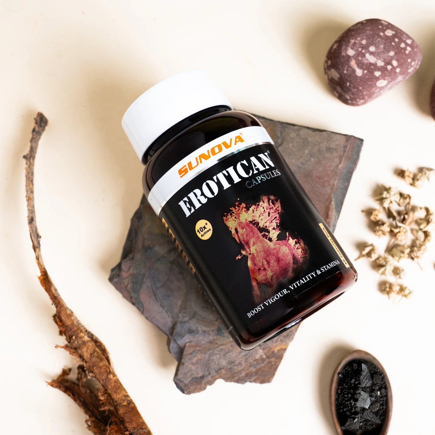 Sunova Erotican Capsule for Vigour, Vitality & Stamina - 60 Capsules
