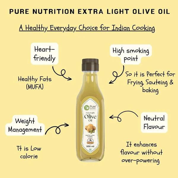 Pure Nutrition Extra Light Olive Oil