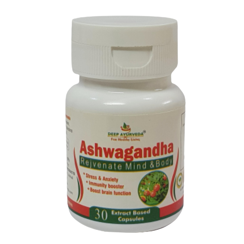 Deep Ayurveda Ashwagandha Extract Based Capsule
