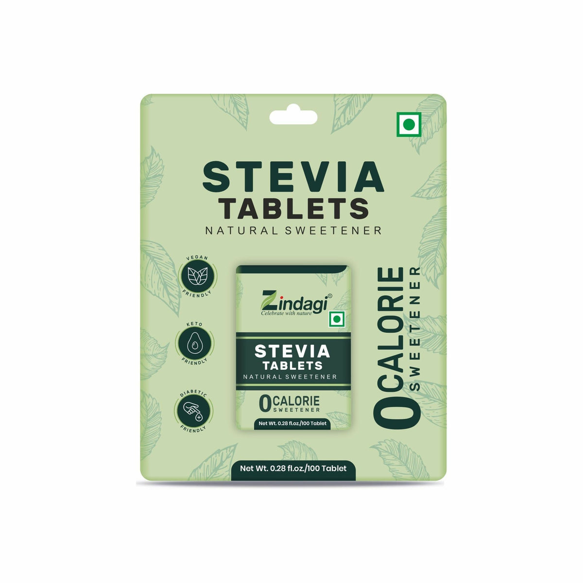 Zindagi Stevia Tablet 100 Tablets