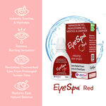 Lifezen EyeSpa Red Redness Reliever Eye Drops 10ML (Pack of 2) | Help in Discomfort from Burning, Itchiness & Redness of the eyes