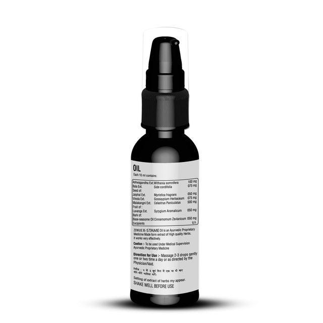 Zenius X-Stame Oil - Sex Oil for Penis Enlargement and Sexual Health - 50ml Oil