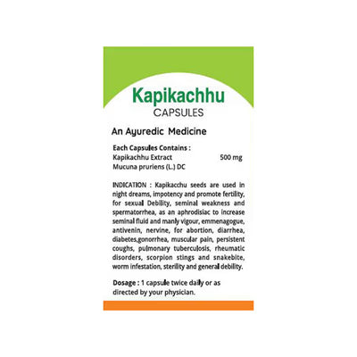 Garveish kapikachhu Capsule - 30 Capsules