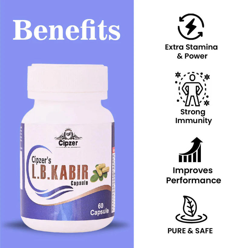 Cipzer L.B.Kabir Capsule - 60 Capsules