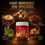 Flying Fox Hazelnut Chocolate Spread with Brahmi - No Sugar & Palm Oil (200g)