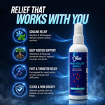 Flying Fox Pain Relief Spray - Fast Acting Muscle & Joint Recovery (80ml)
