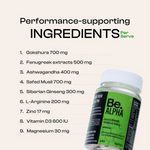Be. Alpha Capsule for Men - 60 Capsules