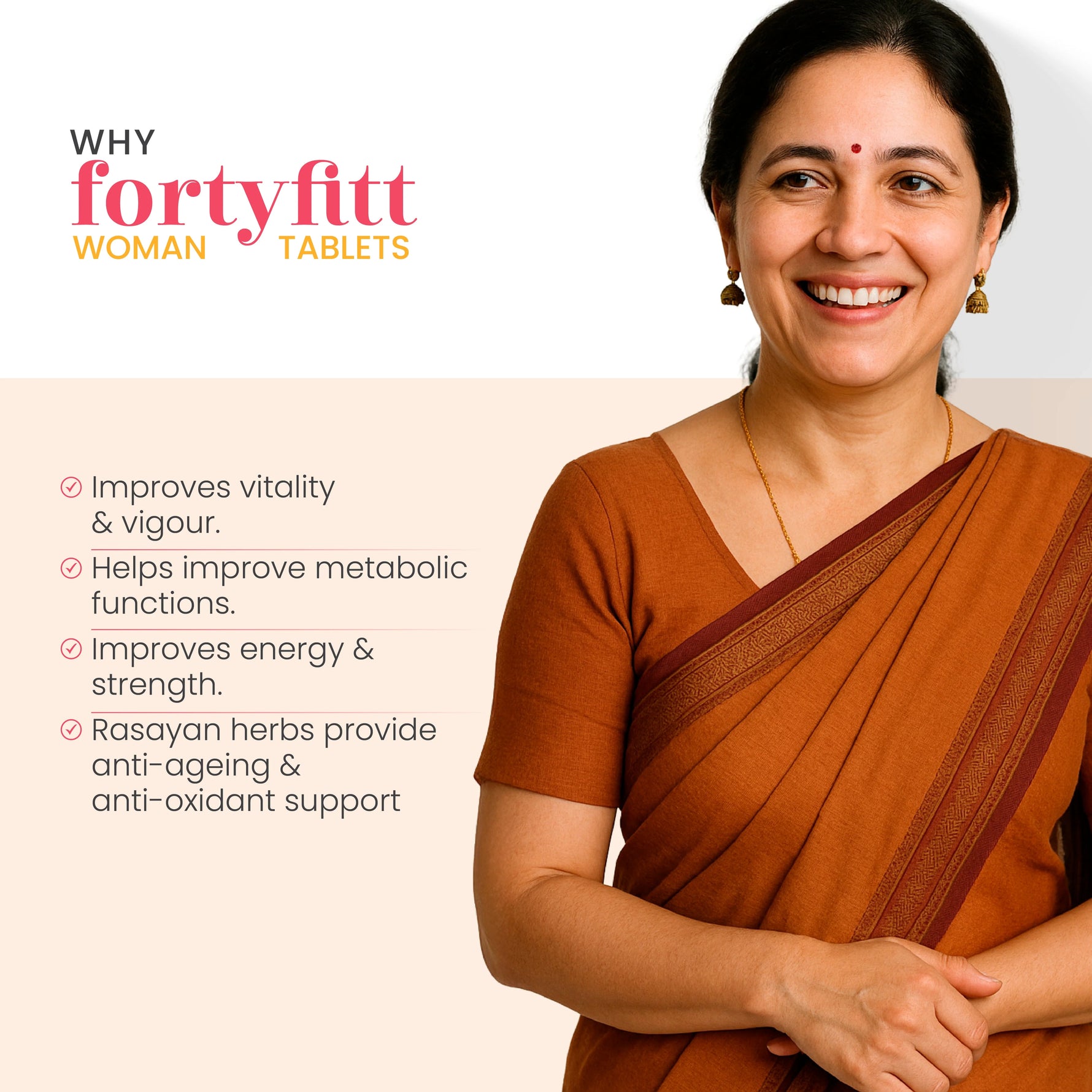 Vedistry Fortyfitt Woman Tablets - 30 Tablets