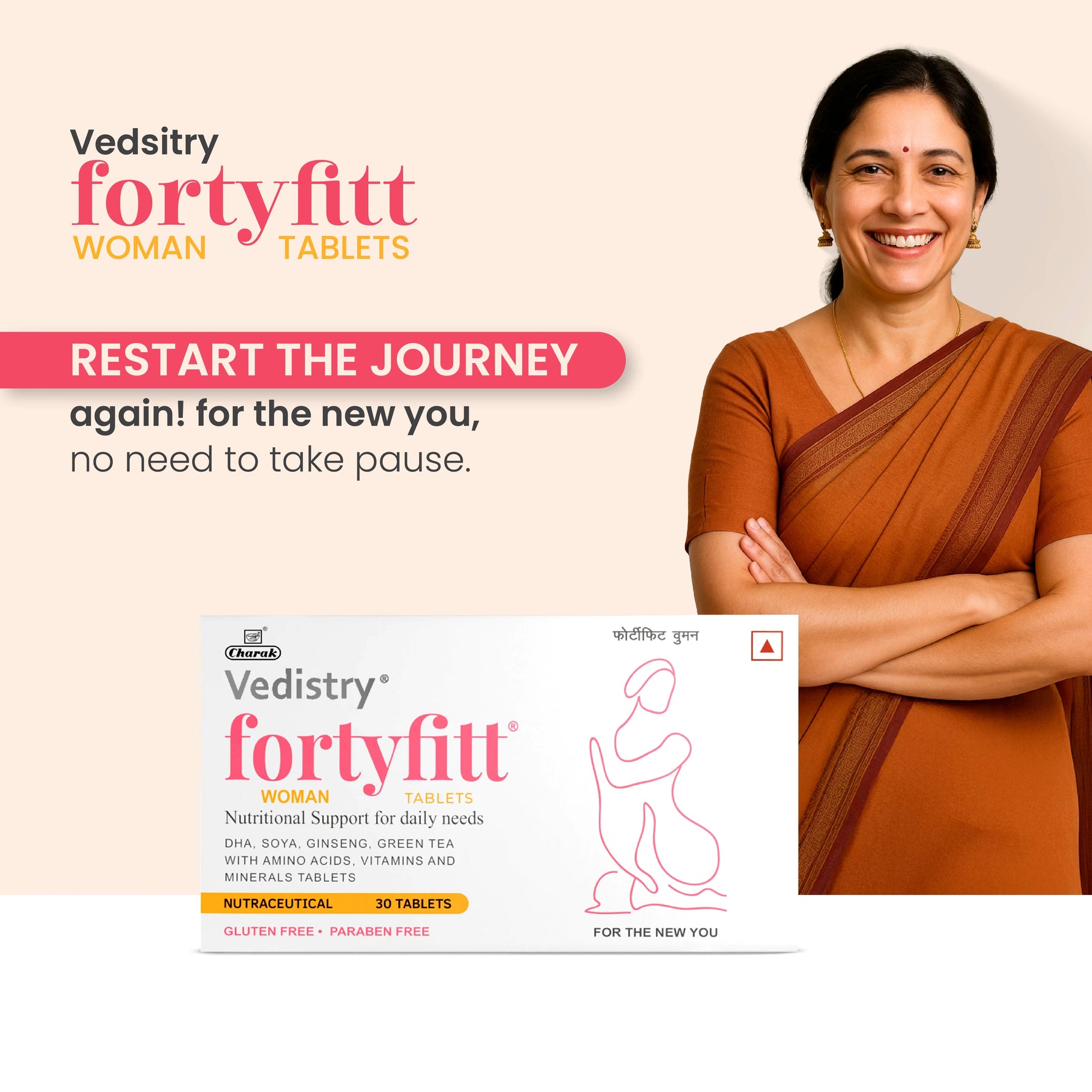 Vedistry Fortyfitt Woman Tablets - 30 Tablets