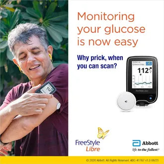 Freestyle Libre Reader - Flash Glucose Monitoring System, 1 Count