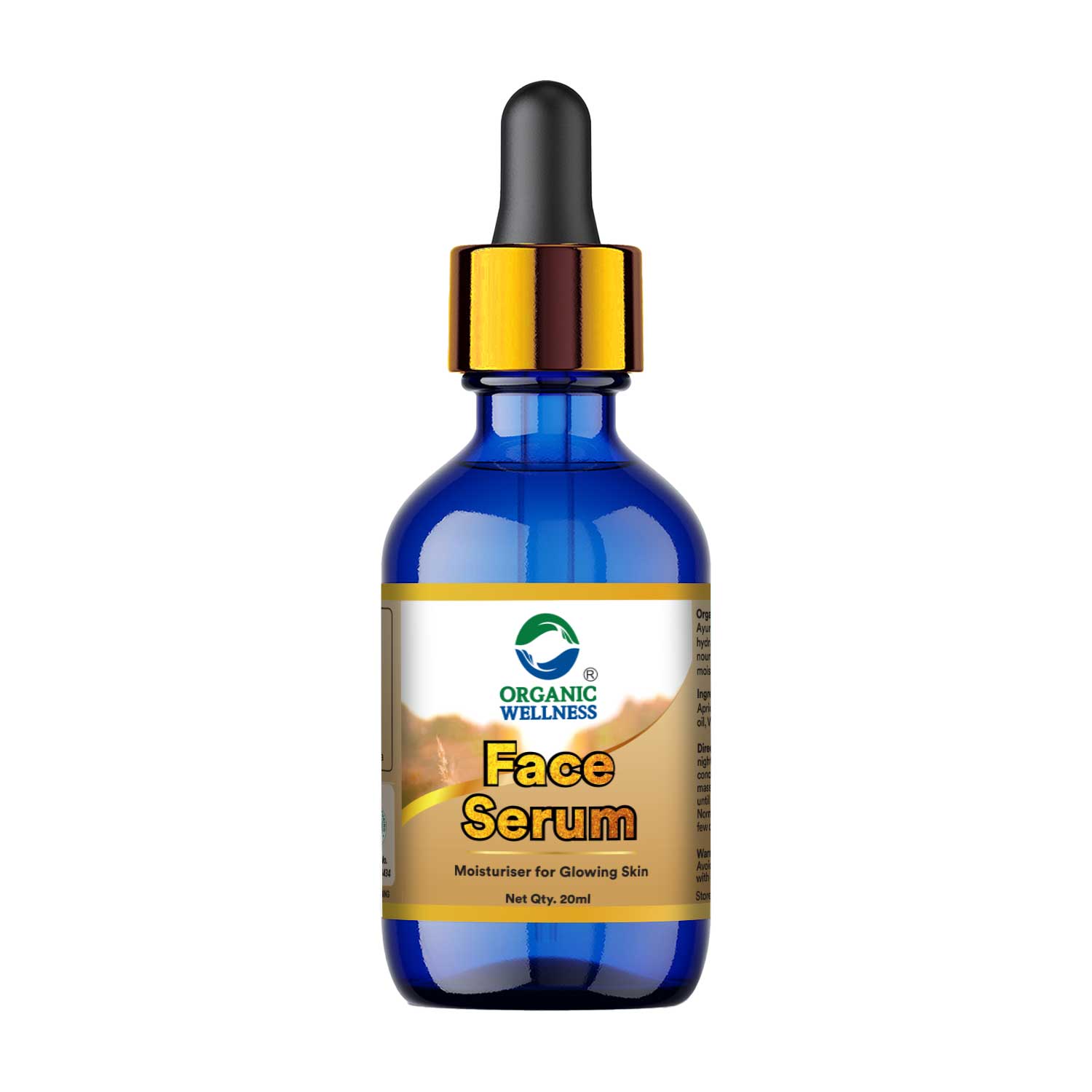 Organic Wellness Face Serum 20ml for Glowing Skin