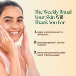 Moha: Herbal Face Scrub (100g)- Ayurvedic Exfoliating Scrub for Blackhead & Tan Removal