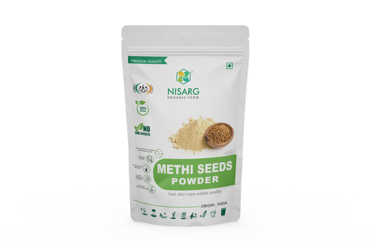 Nisarg Organic Farm Fenugreek Seeds Powder