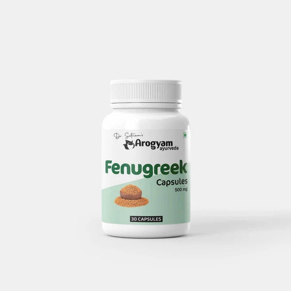 Dr. Satnam's Arogyam Ayurveda Fenugreek 500mg Capsule (30 Each)