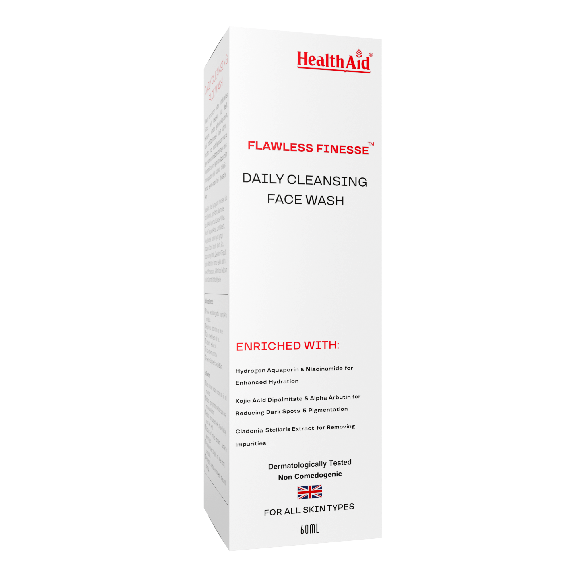 HealthAid Flawless Finesse Daily Cleansing Face Wash - 60ml