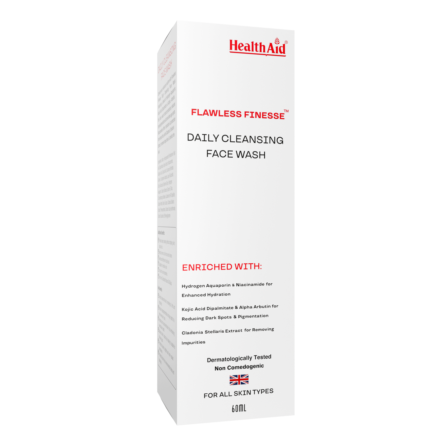 HealthAid Flawless Finesse Daily Cleansing Face Wash - 60ml