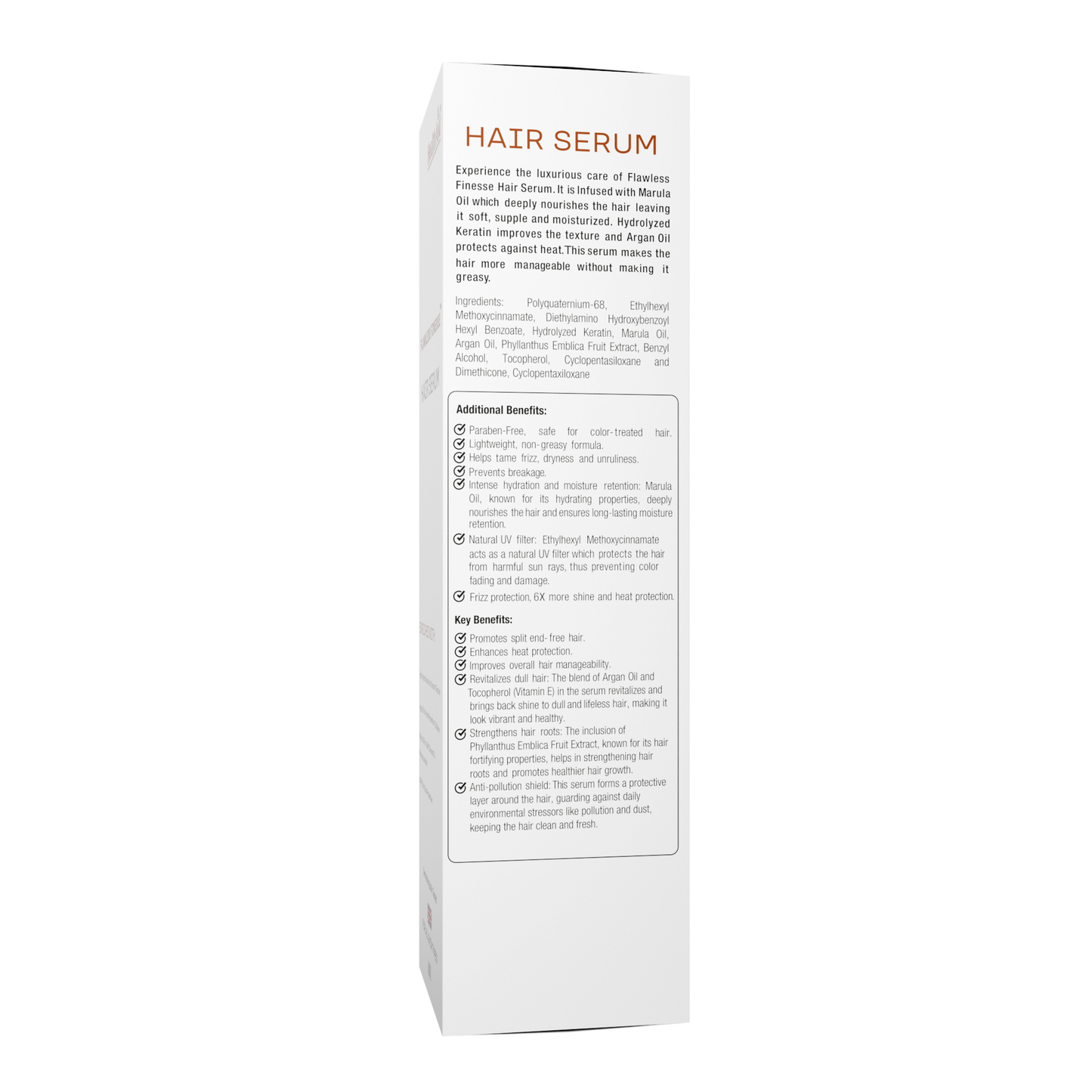 HealthAid Flawless Finesse Hair Serum - 60ml
