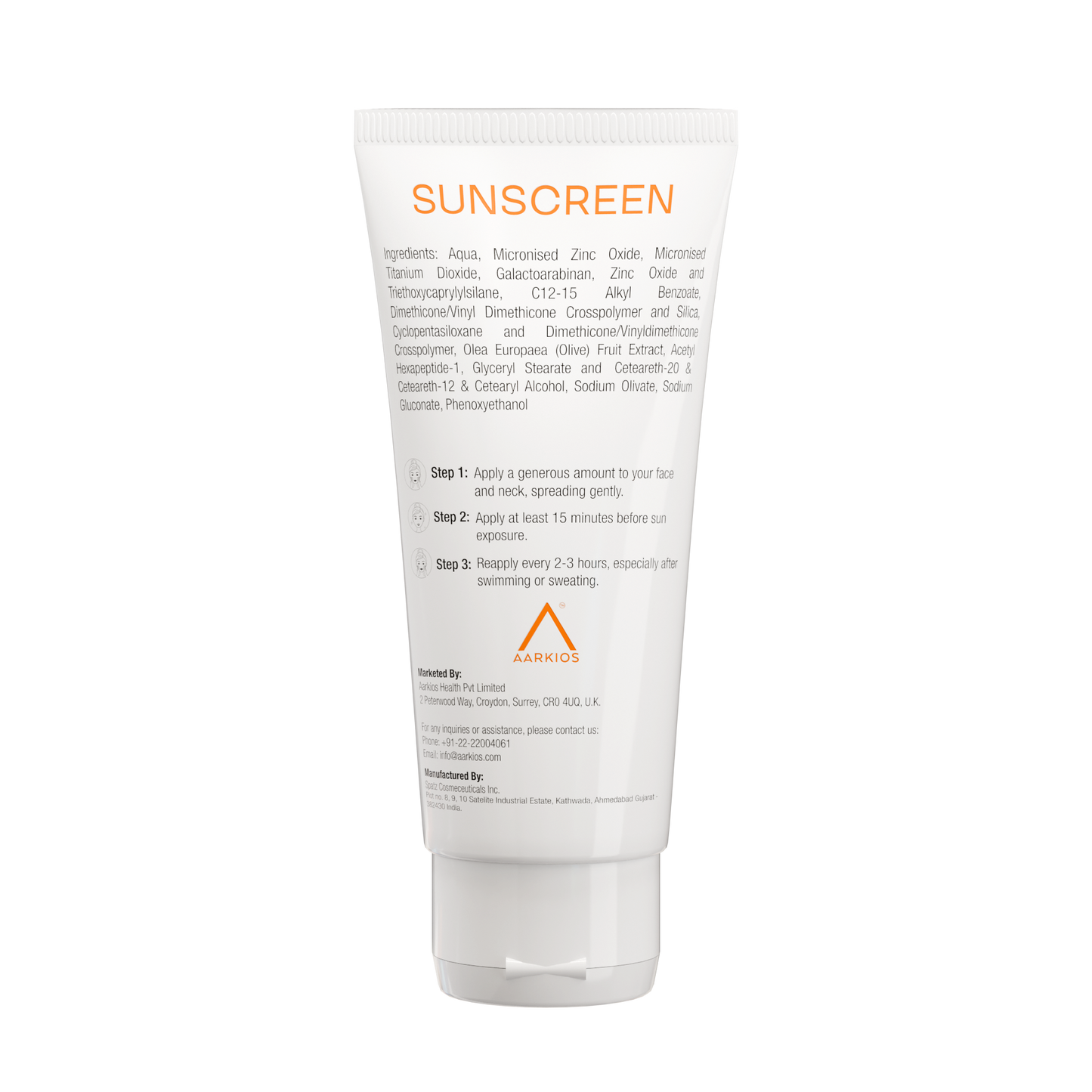 HealthAid Flawless Finesse Sunscreen Cream SPF 50+ PA++++ - 60gm
