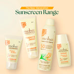 Moha Tinted Fluid Sunscreen SPF 50+ PA++++ - No White Cast Matte Sunscreen Fluid