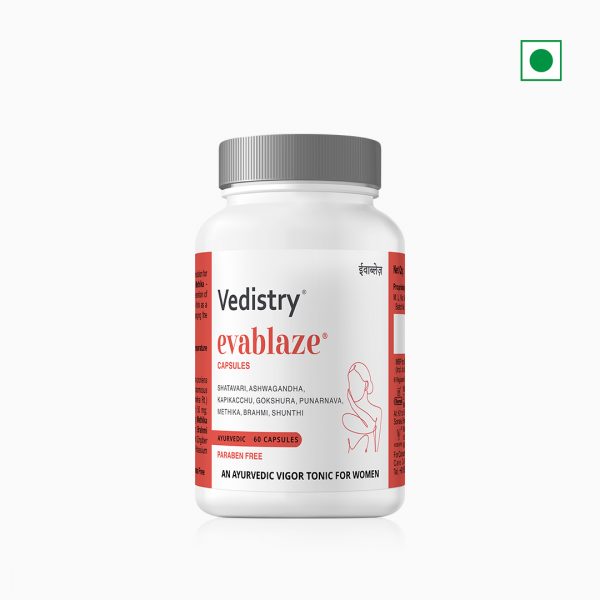 Vedistry Evablaze Capsules 60s - Hormonal Balance & Irregular Period Support