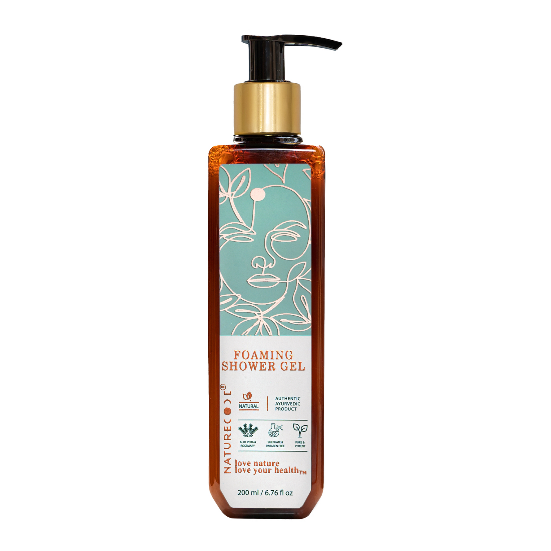 Nature Code Foaming Shower Gel - 200ml